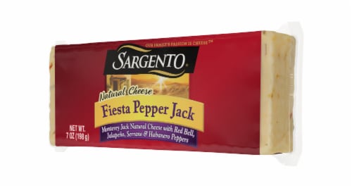 Sargento® Block Fiesta Pepper Jack Natural Cheese Perspective: right