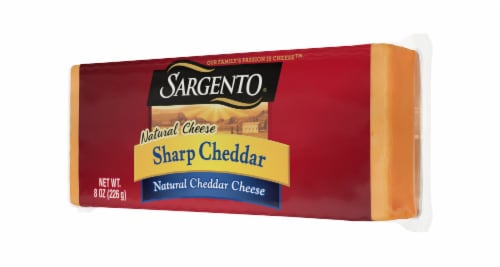 Sargento® Block Sharp Cheddar Natural Cheese Perspective: right