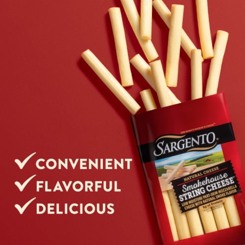 Sargento® Smokehouse String Cheese™ Sticks Perspective: right