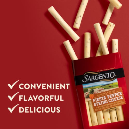 Sargento® Fiesta™ Pepper String Cheese Perspective: right