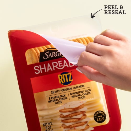 Sargento® Shareables Ritz® Crackers with Peper & Monterey Jack Cheese Snack Kit