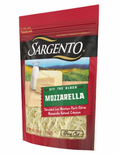 Sargento® Mozzarella Shredded Cheese Fine Cut Perspective: right