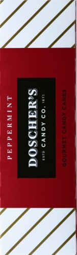 Doscher's Peppermint Holiday Candy Canes Perspective: right