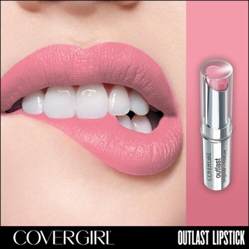 CoverGirl Outlast Longwear Phantom Pink Lipstick Perspective: right