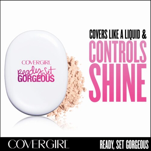 CoverGirl Ready Set Gorgeous Fair Powdered Foundation Perspective: right