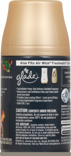 Glade Limited Edition Sultry Spiced Rhythm Automatic Spray Refill Perspective: right