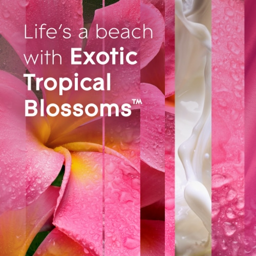 Glade® Candle Jar Air Freshener Tropical Blossoms Infused with Essential Oils Twin Pack Perspective: right