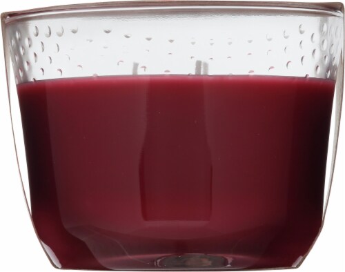 Glade Cranberry Oh So Merry 3 Wick Candle Perspective: right