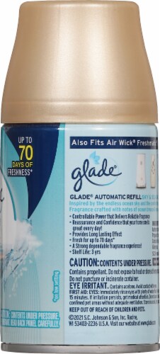 SC Johnson Glade® Sky & Sea Salt™ Automatic Spray Refill Perspective: right