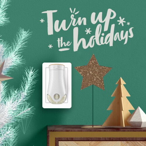 Glade PlugIns Scented Oil, Air Freshener, 2 Refills, Twinkling Pine & Cedar, 0.67 oz Each Perspective: right