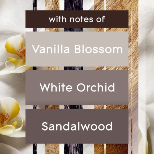 Glade® Candle Jar Air Freshener Sheer Vanilla Embrace Fragrance Infused with Essential Oils Perspective: right