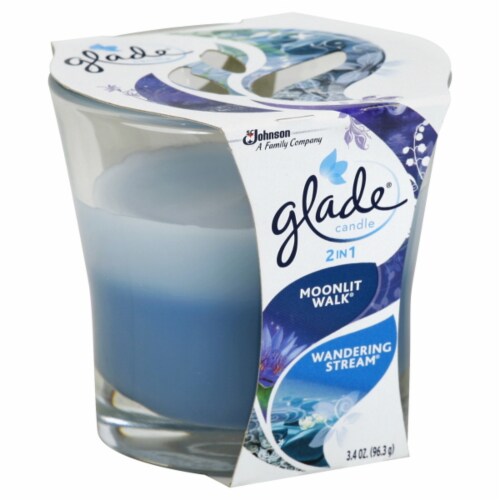Glade® Moonlit Walk Wandering Stream Candle Perspective: right