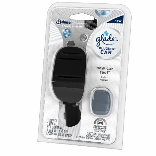 Glade Car Plugins New Car Feel Starter And Refill Perspective: right