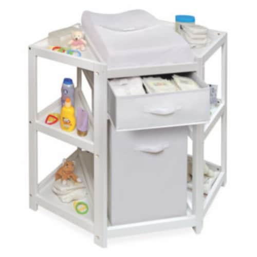 Corner baby changing deals table