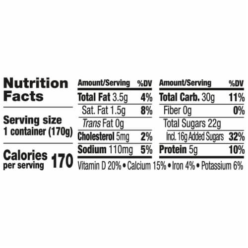 YoCrunch Low Fat Vanilla with Oreo Yogurt Cup Perspective: right