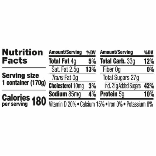 YoCrunch Low Fat Strawberry with M&Ms Cup Perspective: right