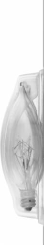 Philips DuraMax 60-Watt Candelabra Base BA9 Bent Tip Candle Light Bulbs Perspective: right