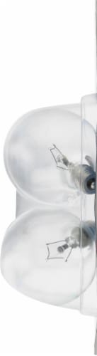Philips DuraMax 40-Watt Candelabra Base G16.5 Globe Light Bulbs Perspective: right