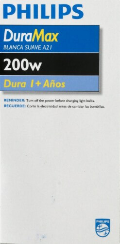 Philips DuraMax 200-Watt Medium Base A21 Light Bulb Perspective: right