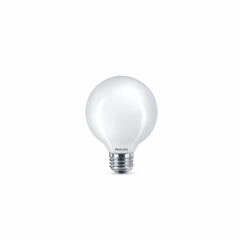 Philips 5-Watt (60-Watt) Globe G25 LED Light Bulbs Perspective: right