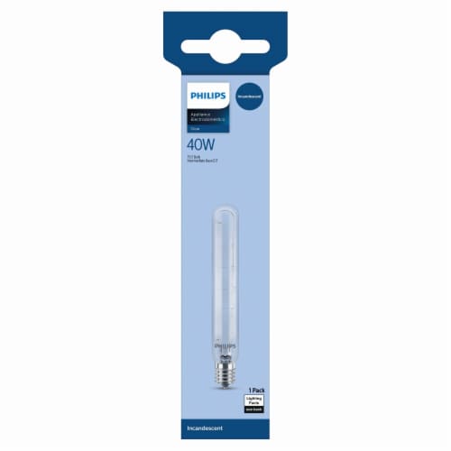 Philips 40-Watt T6.5 Incandescent Dimmable Light Bulb - Soft White (2700K) Perspective: right