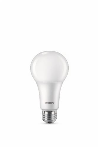 Philips 8-Watt (60-Watt) 3-Way A21 LED Light Bulb - Soft White (2700K) Perspective: right
