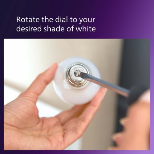 Philips 7-Watt (60-Watt) A19 LED White Dial Light Bulb - 5 Shades of White Perspective: right