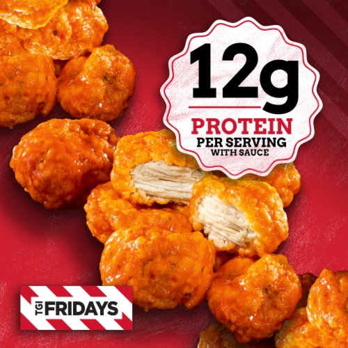 TGIF Buffalo Style Boneless Chicken Bites Frozen Snacks Perspective: right