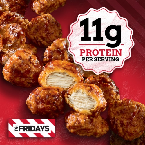 TGIF Honey BBQ Boneless Chicken Bites Frozen Snacks Perspective: right