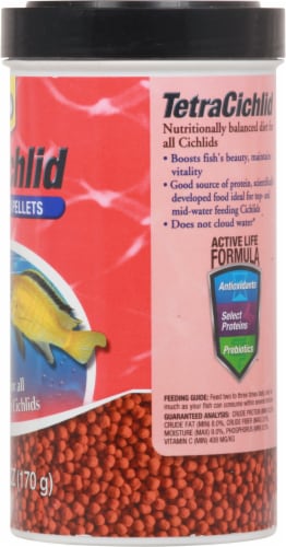 Tetra Floating Cichlid Pellets Perspective: right