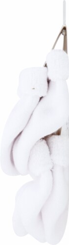 Gerber® Childrenswear Babies' Cuffed Terry Socks - White - 6 Pair Perspective: right