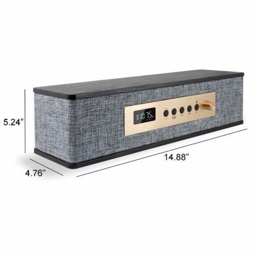 iLive Retro Bluetooth Fabric Speaker Perspective: right