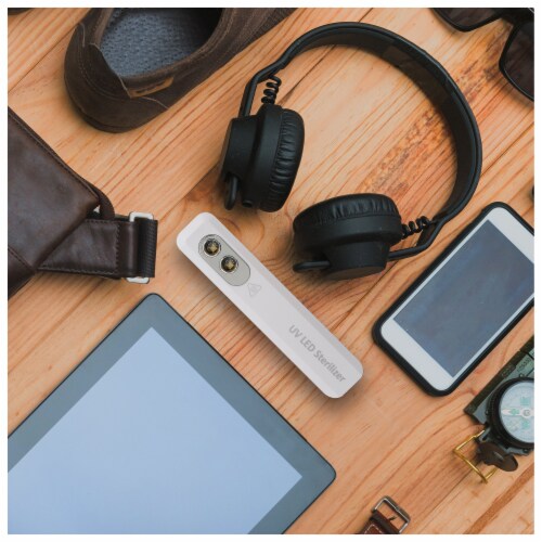 iLive Portable UV LED Sanitizer Wand - White Perspective: right