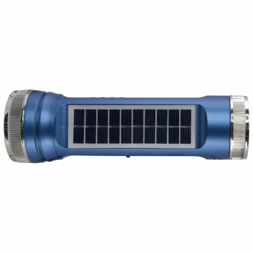 Weatherx Bluetooth Speaker Solar Flashlight Perspective: right