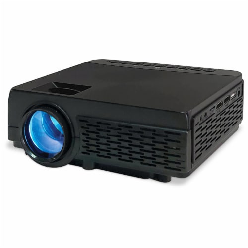 GPX Mini Bluetooth Projector - Black Perspective: right