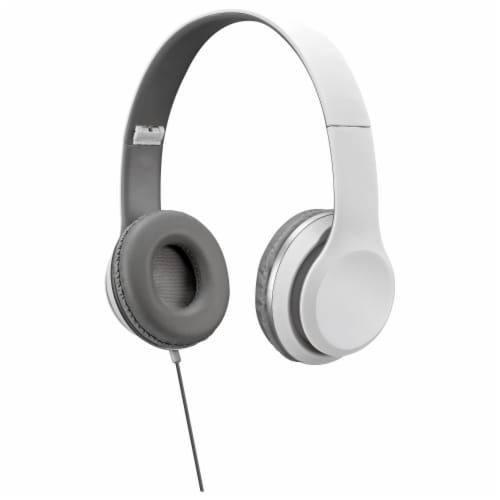 iLive Over the Ear Headphones - White Perspective: right