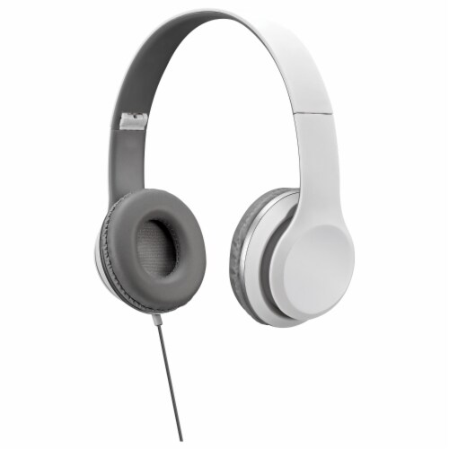 iLive Over the Ear Headphones - White Perspective: right