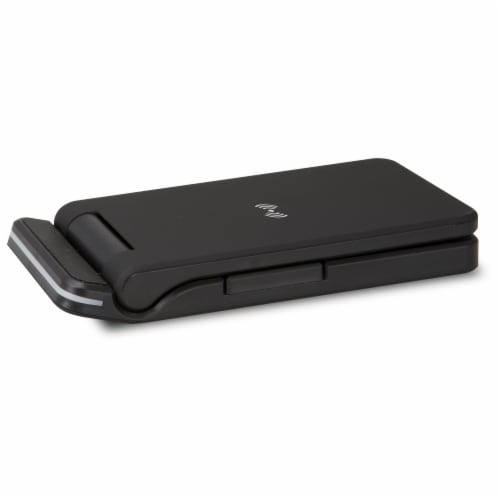 iLive 3-in-1 Wireless Charging Stand - Black Perspective: right