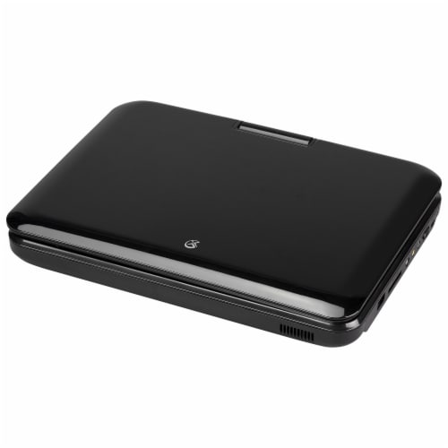 GPX PDB1077B 10" Portable DVD Player with Bluetooth Headphones Perspective: right