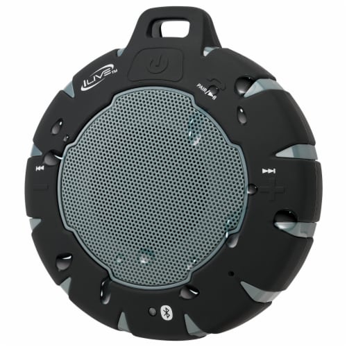 iLive ISBW157B Bluetooth Portable Speaker - Black Perspective: right