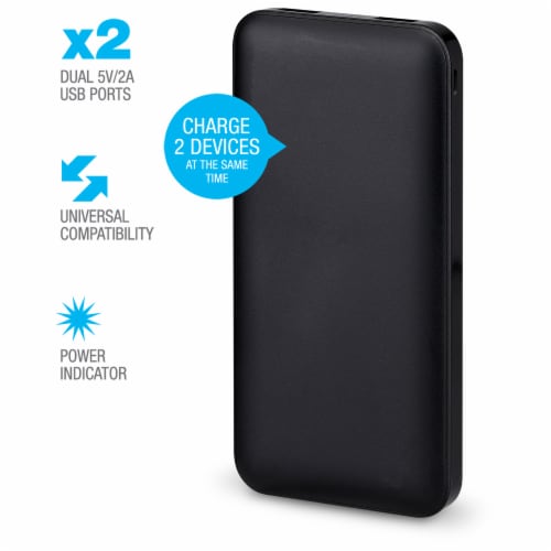 Portable Power Bank - Black Perspective: right