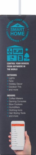Amped Wireless 2 Socket Outdoor Smart Plug Perspective: right