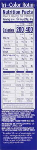 Mueller's® Tri-Color Rotini Perspective: right