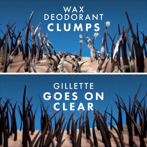 Gillette ClearShield for Men Antiperspirant Deodorant Clear Gel Cool Wave Scent 2-Pack Perspective: right