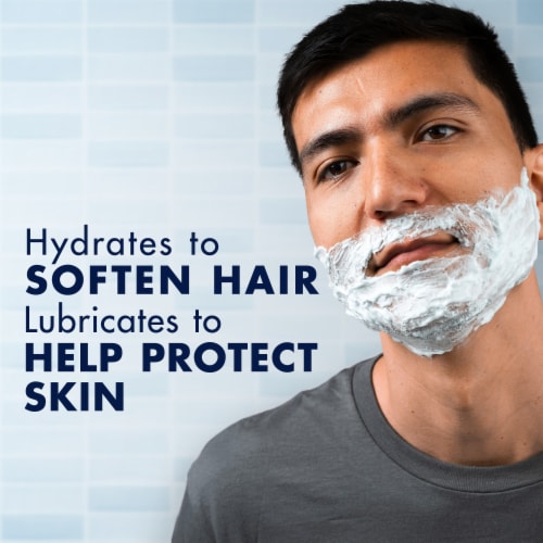 Gillette Series TGS Men's Sensitive Soothing with Aloe Vera Shave Gel Perspective: right