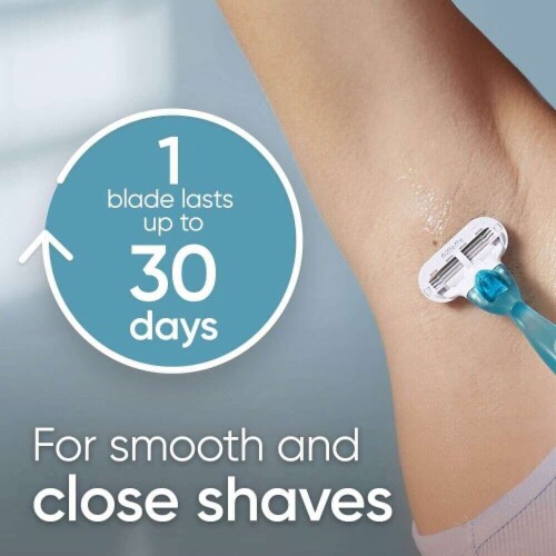 Gillette Venus Smooth Women's Razor Blade Refills Cartridges Perspective: right
