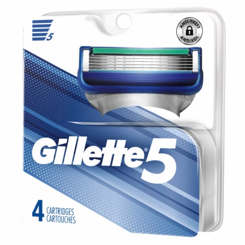 Gillette® 5 Refill Cartridges Perspective: right