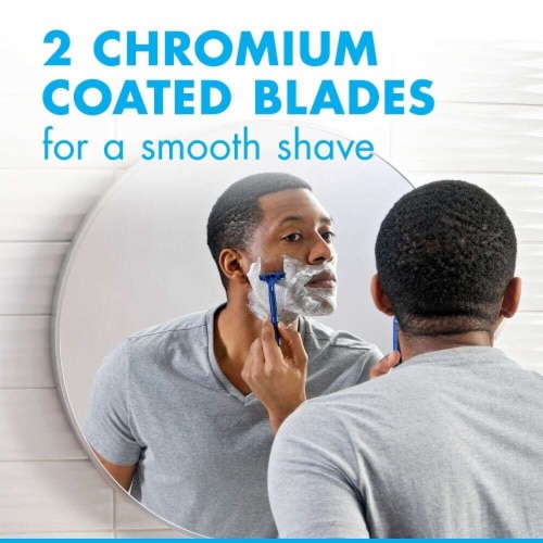 Gillette Sensor2 Pivoting Head Men's Disposable Razors Perspective: right