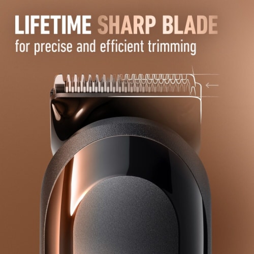 King C. Gillette Men's Cordless Electric Beard Trimmer Perspective: right