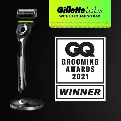 GilletteLabs by Gillette Razor Blade Refill Cartridges Perspective: right
